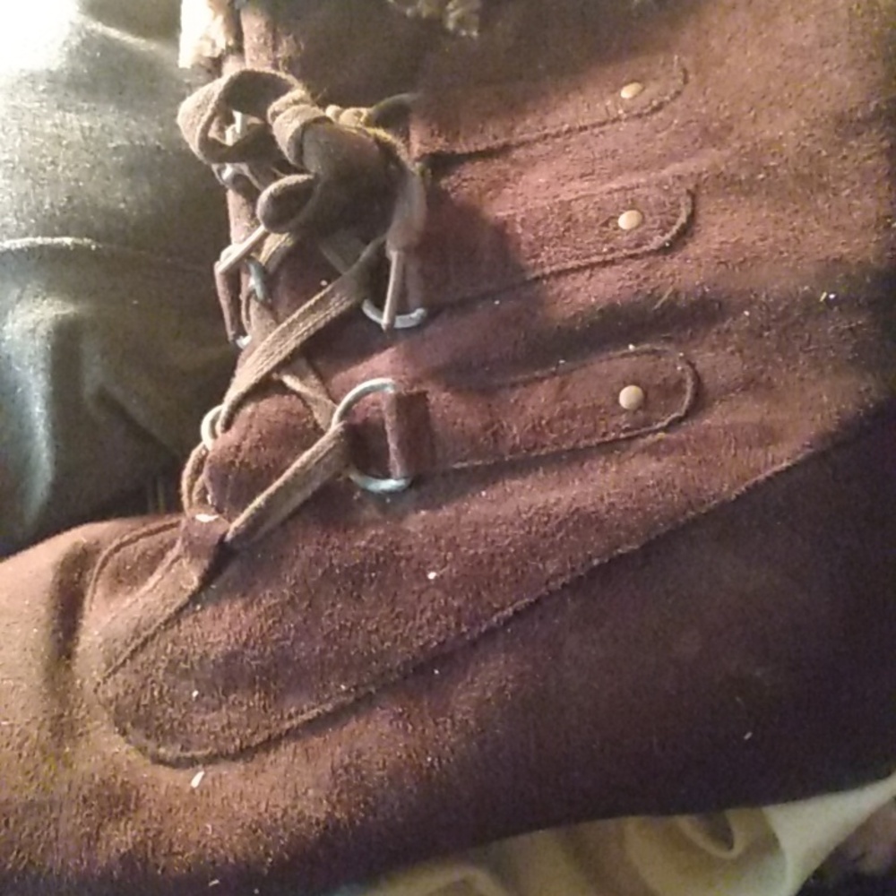 Brown boots